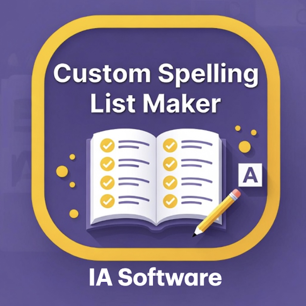 Custom Spelling List Builder app icon