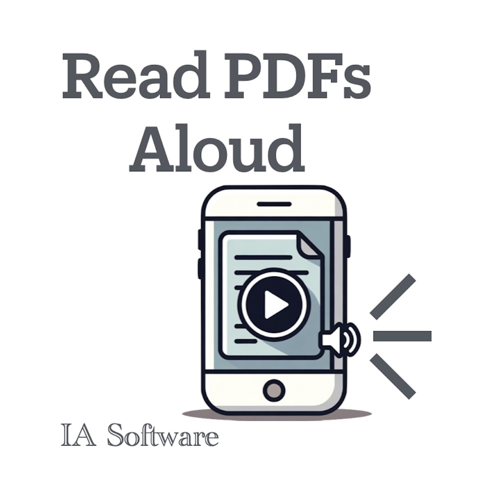 Read PDF Files Aloud app icon